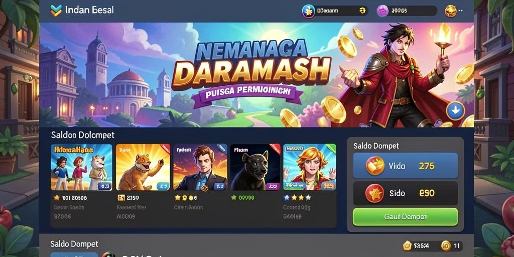 Tampilkan karakter beraksi dalam misi yang menantang.