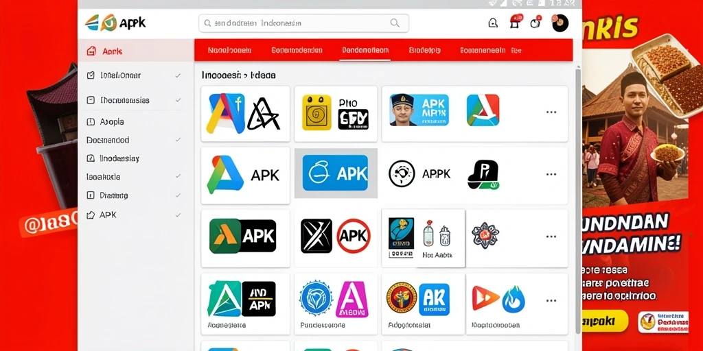 Tampilan antarmuka yang sederhana dan menarik.