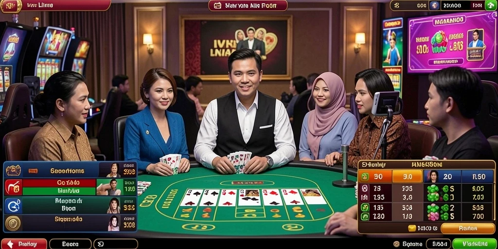 Tampilan grafis yang menawan dan penuh warna.