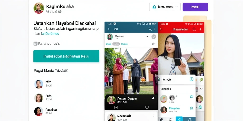 Tampilan antarmuka yang mudah digunakan.