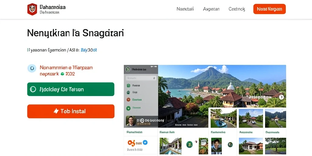 Tampilan antarmuka yang intuitif dan modern.