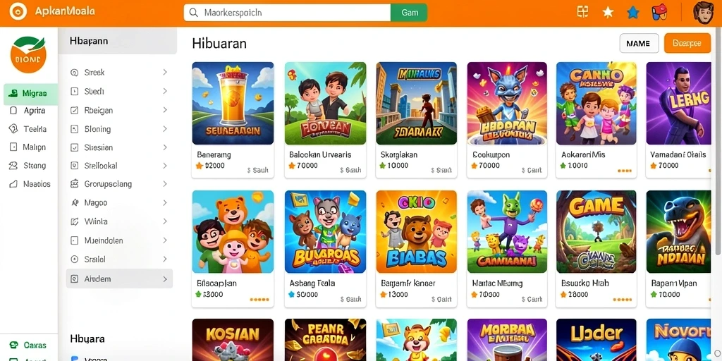 Tampilan antarmuka yang menawan dan mudah digunakan.