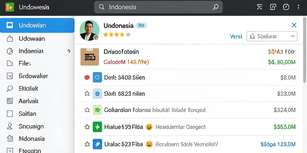 Tampilan antarmuka pengguna yang menarik dan mudah digunakan.
