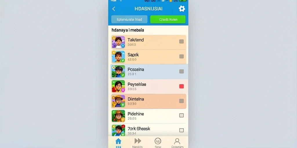 Tampilan antarmuka yang user-friendly.